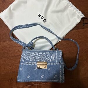 NDG paris denim purse.